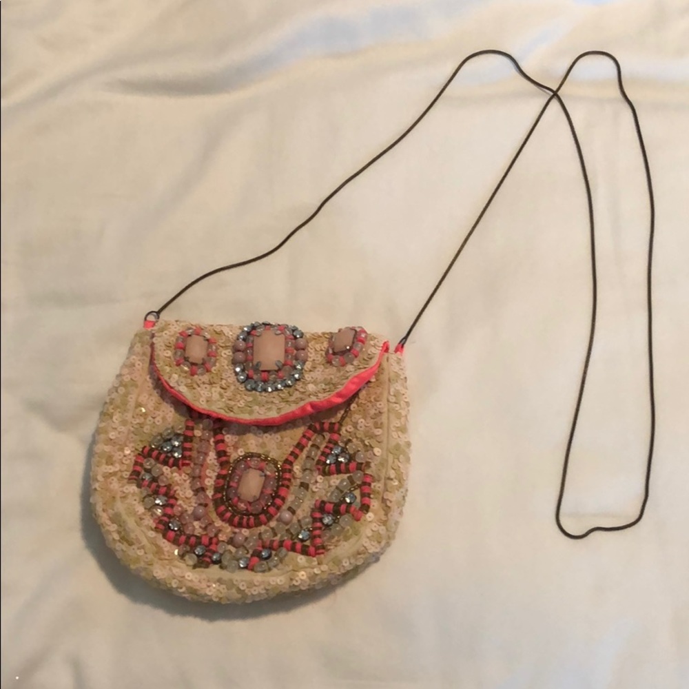 Hartford Sequence mini bag with embroidery